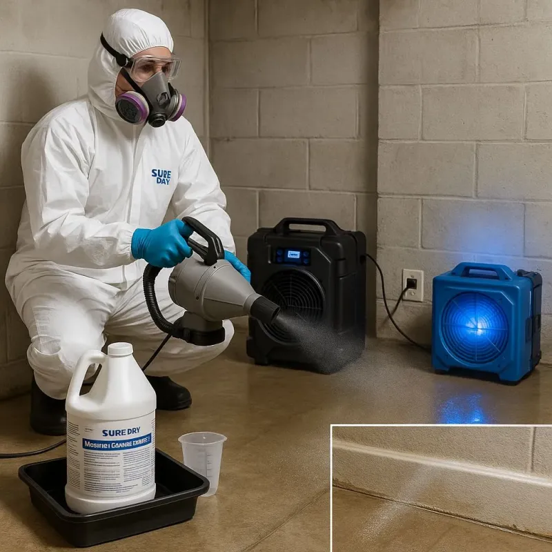 Sanitization and Odor Removal process in Smith County, TX