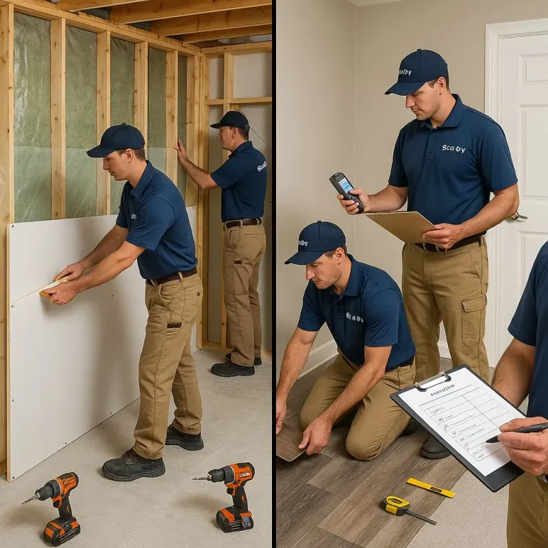 Repairs and Reconstruction process in Smith County, TX