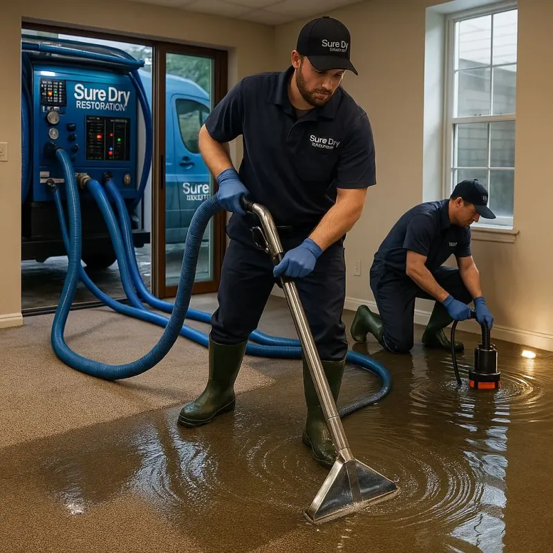 Water Extraction and Removal process in Smith County, TX